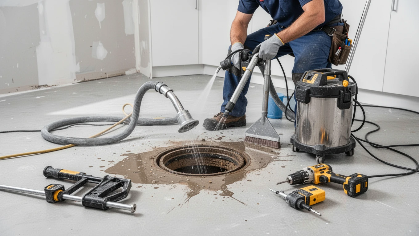 Sewage Backup Cleanup